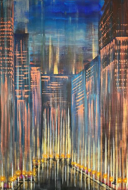 Twilight Lights - a Paint Artowrk by Diluce